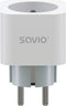 Savio WI-FI smart socket 16A AS-01 White Draadloos Wit