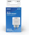 Savio WI-FI smart socket 16A AS-01 White Draadloos Wit