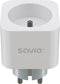 Savio WI-FI smart socket 16A AS-01 White Draadloos Wit