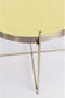 Zuiver Cupid - Bijzettafel - Glazen blad op metalen frame - Goud
