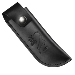 Robert Herder Lederen Schede met Riembevestinging tbv IBEX 80 mm – Zwart