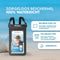 Travelly® Waterdicht Telefoonhoesje - Universeel Onderwater Hoesje IPX8 - Extra Opberg Vakje - Zwart