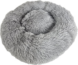 Sazzz Fluffy - Hondenmand - Lichtgrijs - 52X52X13 cm