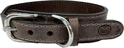 Sazzz - Halsband Boho Vintage Leer Bruin