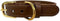 Sazzz - Halsband Braveheart Classic Leer Zadel Bruin