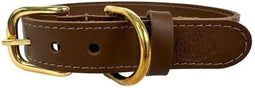 Sazzz - Halsband Braveheart Classic Leer Zadel Bruin