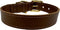Sazzz - Halsband Braveheart Classic Leer Zadel Bruin