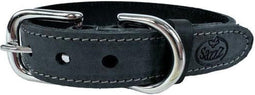 Sazzz - Halsband Nomad Vintage Leer Antraciet