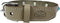 Sazzz halsband voor hond adventure stone classic leer taupe 32-39x2,5 cm