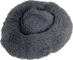 Sazzz hondenmand fluffy antraciet grijs 52x52x13 cm