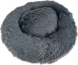 Sazzz hondenmand fluffy antraciet grijs 65x65x15 cm