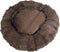 Sazzz hondenmand fluffy bruin 65x65x15 cm