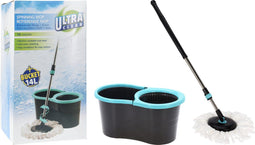 Ultra Clean 3-in-1 Spinning Mop - 14 Liter - Met Pedaalsysteem (1 set)