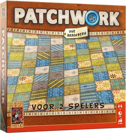 999 Games - Patchwork - Bordspel - Voor 2 spelers - Gezelschapsspel