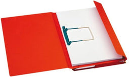 Combimap Secolor folio 1 klep recycled 250gr rood