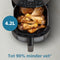Philips 2000 Series - Airfryer NA220/00 - RapidAir Technologie - 4.2L - Zwart