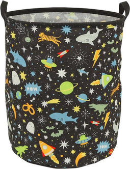 A Little Lovely Company Opbergmand/Speelgoedmand kinderkamer - Galaxy