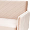SENJA - Slaapbank 3-zits - Beige - Fluweel