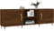 vidaXL - Tv-meubel - 150x30x50 - cm - bewerkt - hout - bruin - eikenkleur