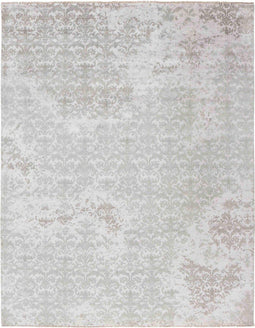 Damask AL-2H HB-104-B-14 Vloerkleed - 300x400 - Rechthoek - Laagpolig,Vintage Tapijt - Klassiek - Beige, Taupe