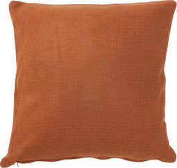 J-Line kussen Tropisch Blad - textiel - terracotta