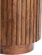 Light & Living Bijzettafel Kiyose - Donkerbruin - Ø33cm - Modern