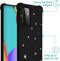 iMoshion Hoesje Geschikt voor Samsung Galaxy A52 (4G) / A52s / A52 (5G) Hoesje Met Koord - iMoshion Design Hoesje met Koord - Goud / Zwart / Stars Gold