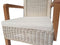 SVJ Eetkamerstoelen Rechthoekig - 47x54x97 cm - Wit/Bruin - Set van 2