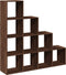 vidaXL - Kamerscherm - / - boekenkast - 131,5x29x131,5 - cm - hout - bruin - eiken