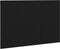 vidaXL - Bed - Hoofdbord - Zwart - Eiken - 120x1,5x80 - cm - Gegalvaniseerd - Hout