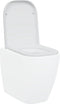 vidaXL - Snelle - Afneembare - Toiletbril - met - Zachte - Sluiting - Duroplast - Wit