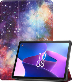 imoshion Tablet Hoes - Geschikt voor Lenovo Tab M10 Plus (3rd gen) - Design Trifold Bookcase - Space