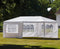 Paviljoen - Party-tent PE - Wit met zijwanden 3x6 mtr