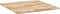 vidaXL - Tafelblad - vierkant - 90x90x2 - cm - massief - acaciahout