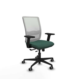 Haches Traslack Piqueras y Crespo 2D036G0 - Bureaustoel - Verstelbare hoogte met armleuning - Groen