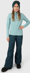 Brunotti Bellatrix - Meisjes Skibroek - Slim fit - Groen - 140