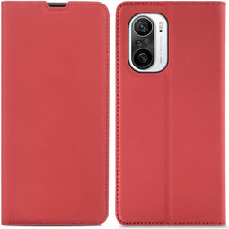 iMoshion Hoesje Geschikt voor Xiaomi Poco F3 Hoesje Met Pasjeshouder - iMoshion Slim Folio Bookcase - Rood