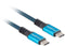 Lanberg CA-CMCM-45CU-0012-BK - USB-C Kabel - 1,2 m - Zwart