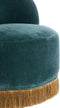 Light & Living Fauteuil Galati - Velvet - Petrol
