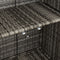 vidaXL - Opbergkast - Grijs - 100x36x102 - cm - Riet