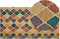 KESKIN - Vloerkleed - Multicolor - 80 x 150 cm - Wol