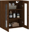 vidaXL - Wandkast - 69,5x34x90 - cm - bruin - eikenkleur
