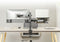 Gembird MA-DA-03 - Bureaustandaard met monitorarm en notebookstandaard - VESA 75/100 mm - Zwart