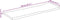 vidaXL - Tafelblad - met - natuurlijke - rand - 120x40x2,5 - cm - massief - mangohout