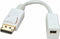 Lindy 41060 - Mini DisplayPort naar DisplayPort Adapter - Male/Female - Wit