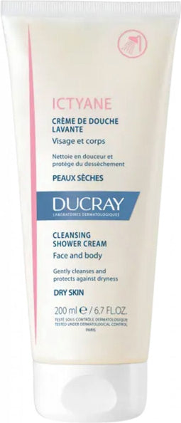 Ducray Ictyane Crème De Douche Lavante