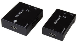Startech.com ST121HDBTPW - HDMI over CAT5 HDBaseT Extender 4K - Zwart