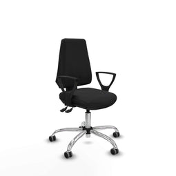 Piqueras y Crespo BFN056G - Bureaustoel - Hoogteverstelbaar - Zwart