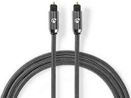 Nedis CATB25000GY50 - Optische audiokabel - 192kHz/24bit - Grijs