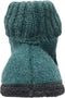 Bergstein Cozy Sloffen - Pantoffels 100% Zuiver scheerwol - Seagreen